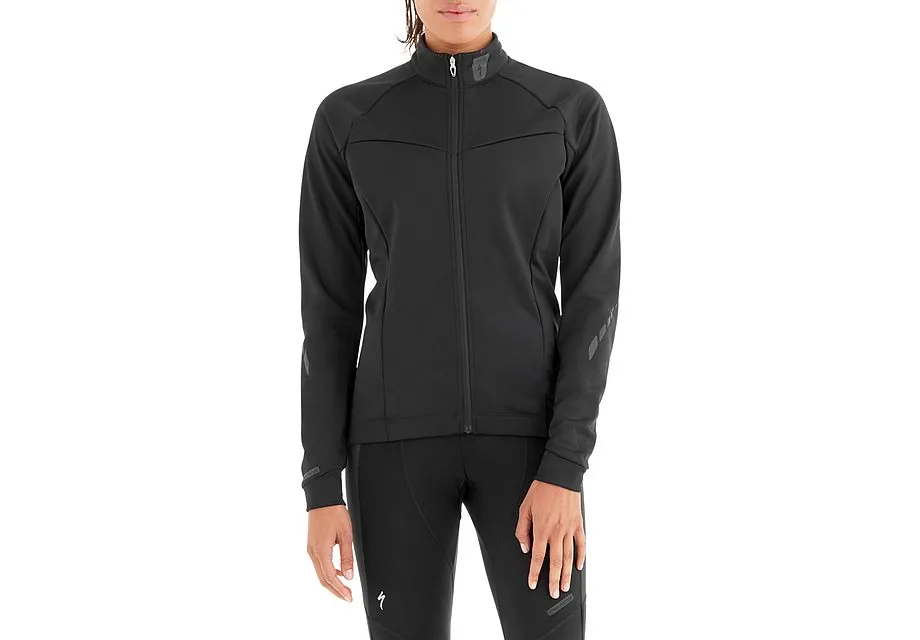 2019 SPECIALIZED THERMINAL JERSEY LS WOMENS - LARGE, BLACK/BLACK