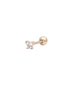 9K Solid Gold Cho Butterfly Single Stud (Mystery Colour)