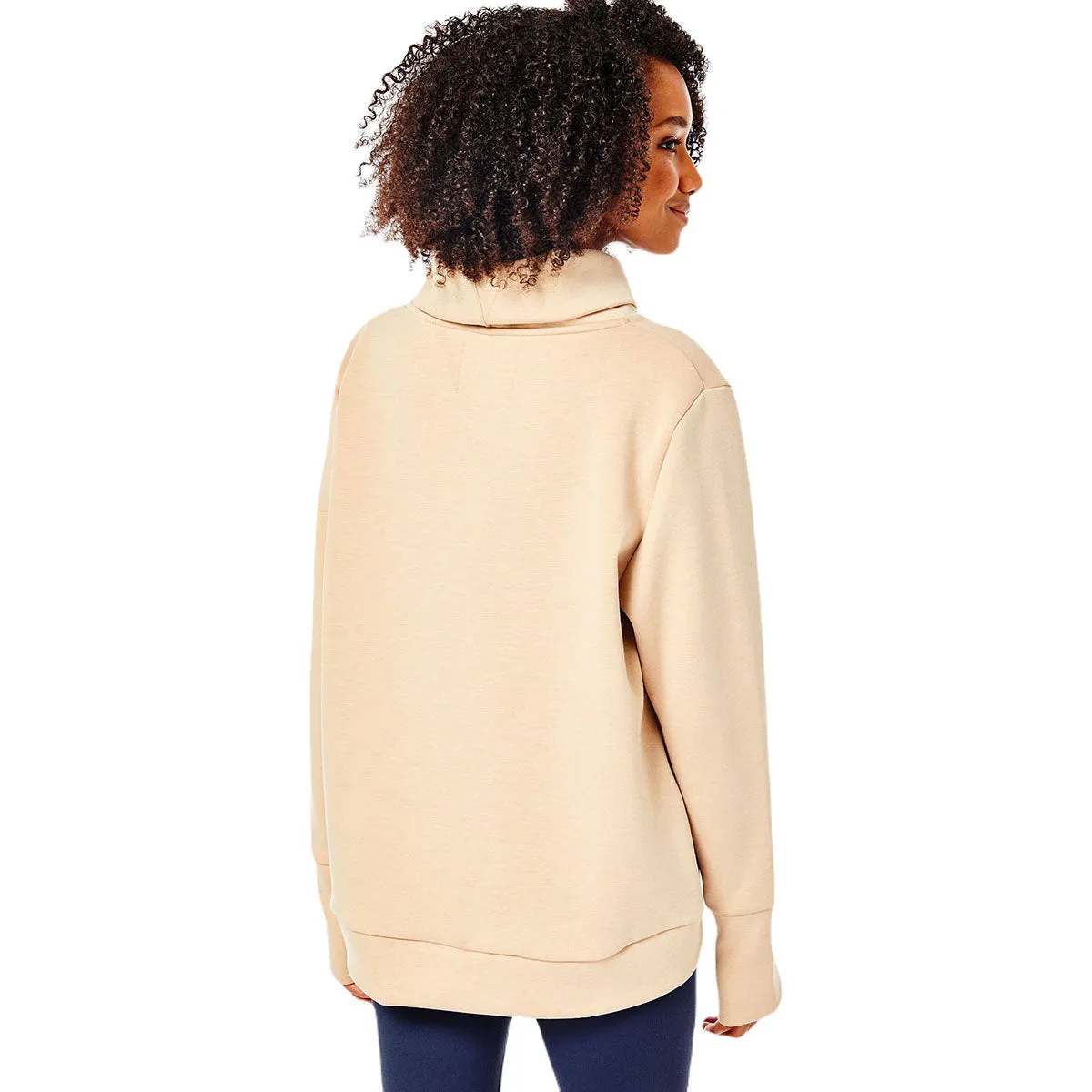 Addison Bay Women's Heather Camel The Everyday Pullover