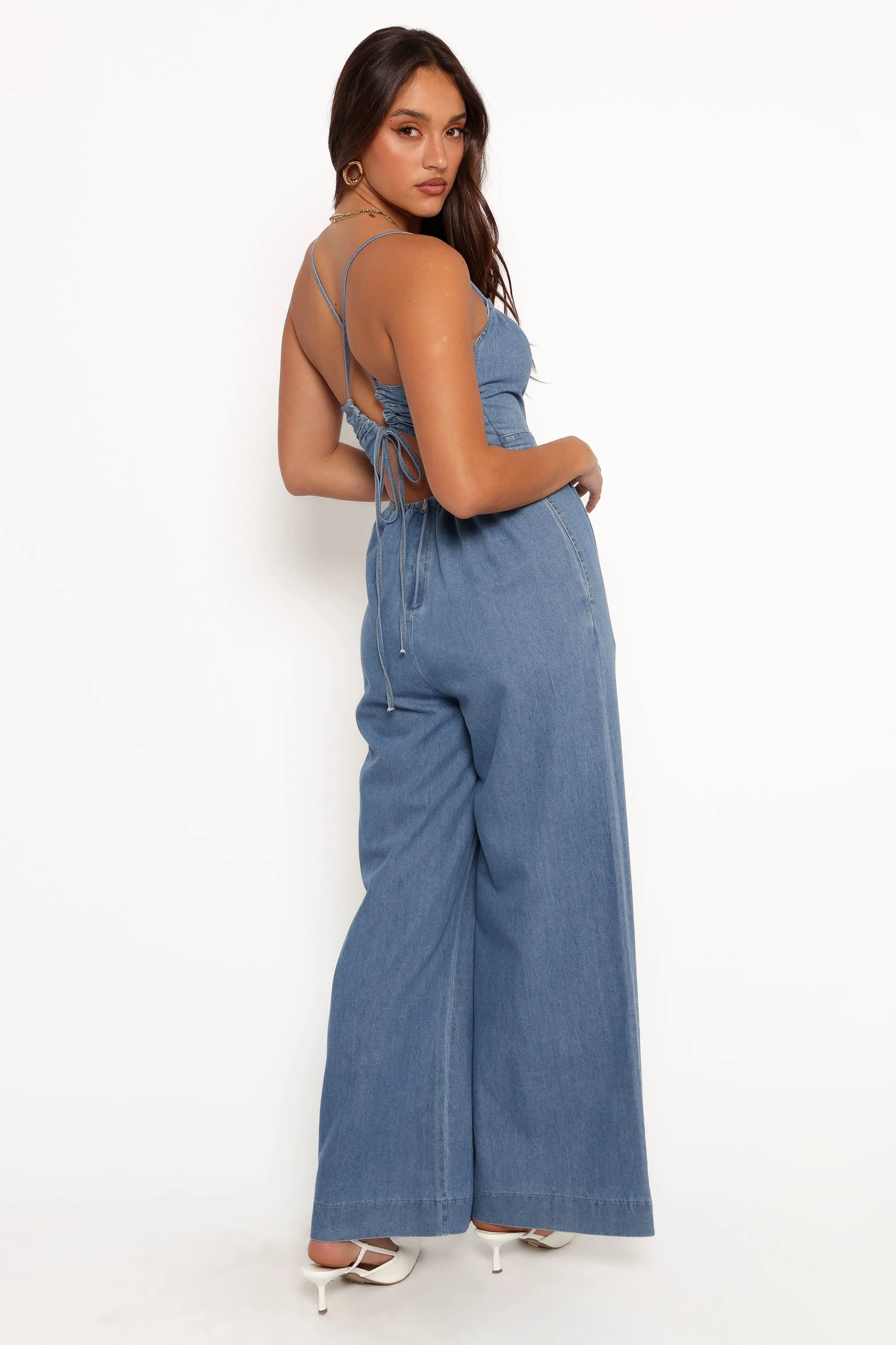 Alliah Jumpsuit - Medium Denim