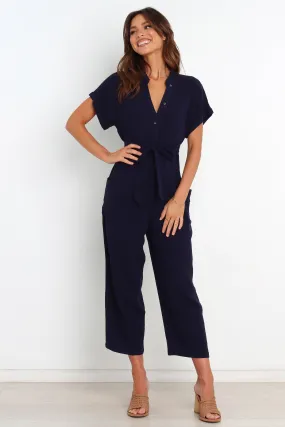 Archie Jumpsuit - Navy