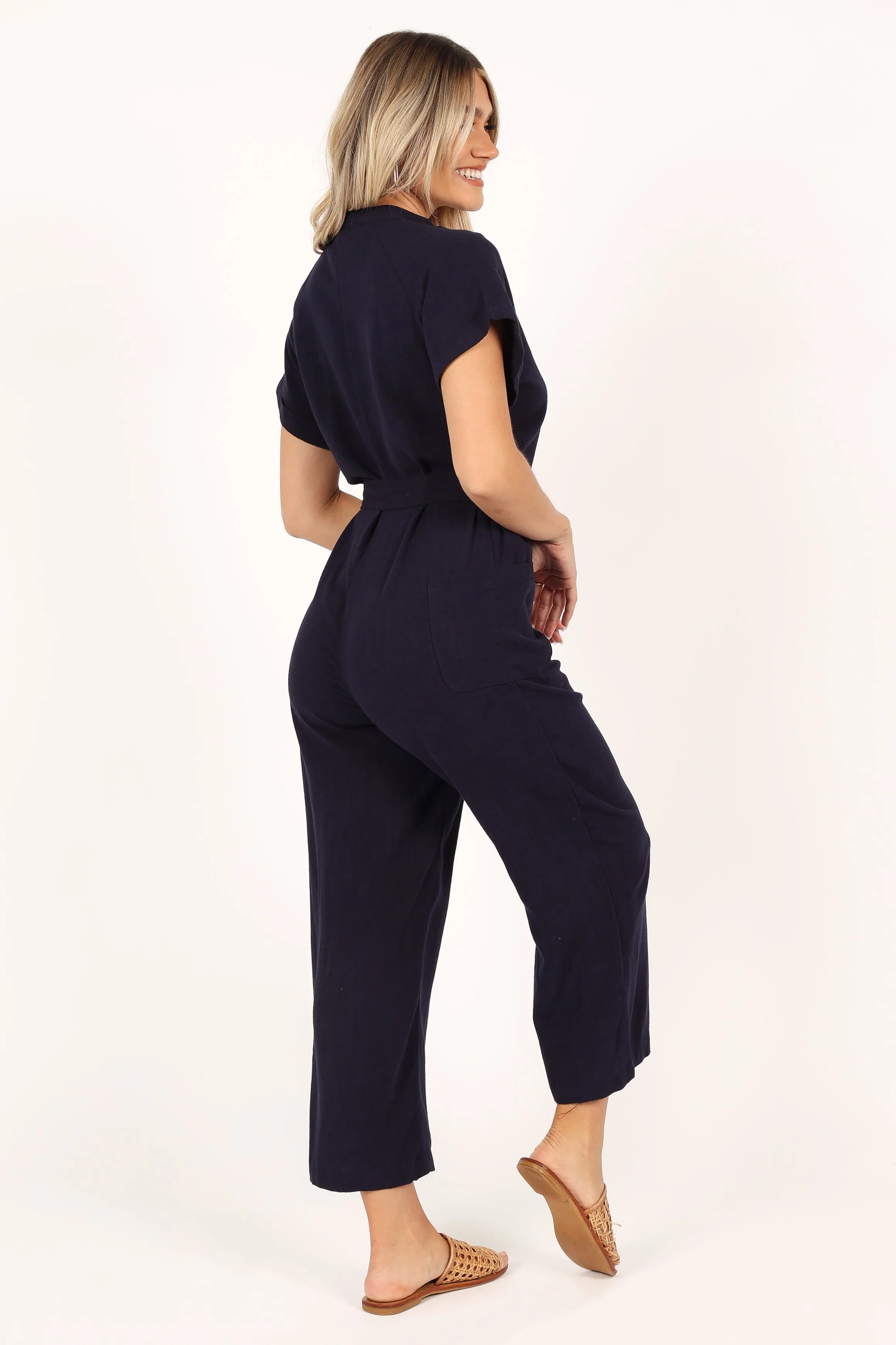 Archie Jumpsuit - Navy