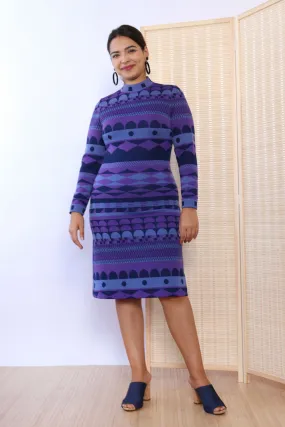 Architectural Knit Dress M