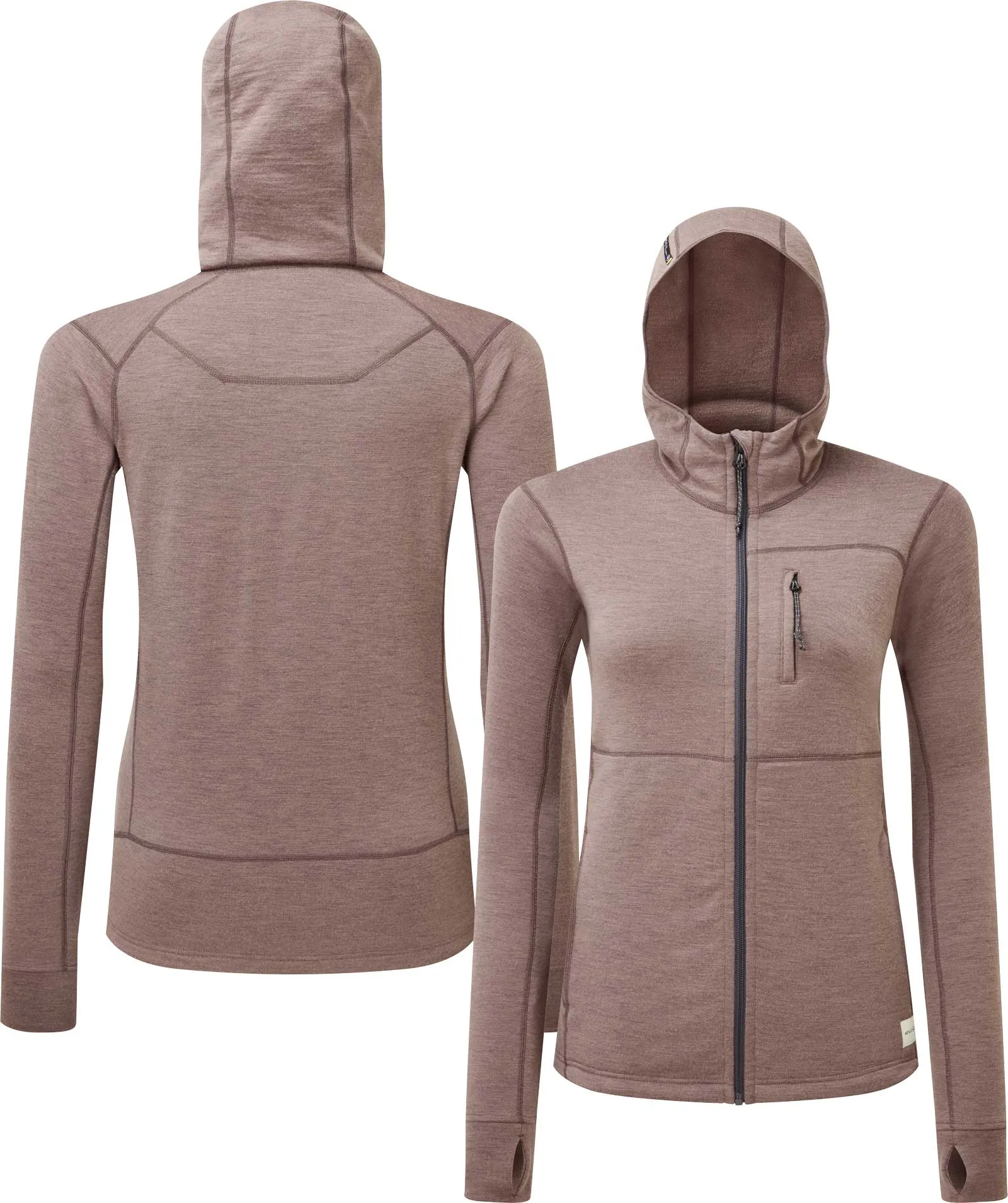 Artilect Women's Eldorado 310 Full Zip Merino Mid Layer Hooded Jacket {ART-2212203}