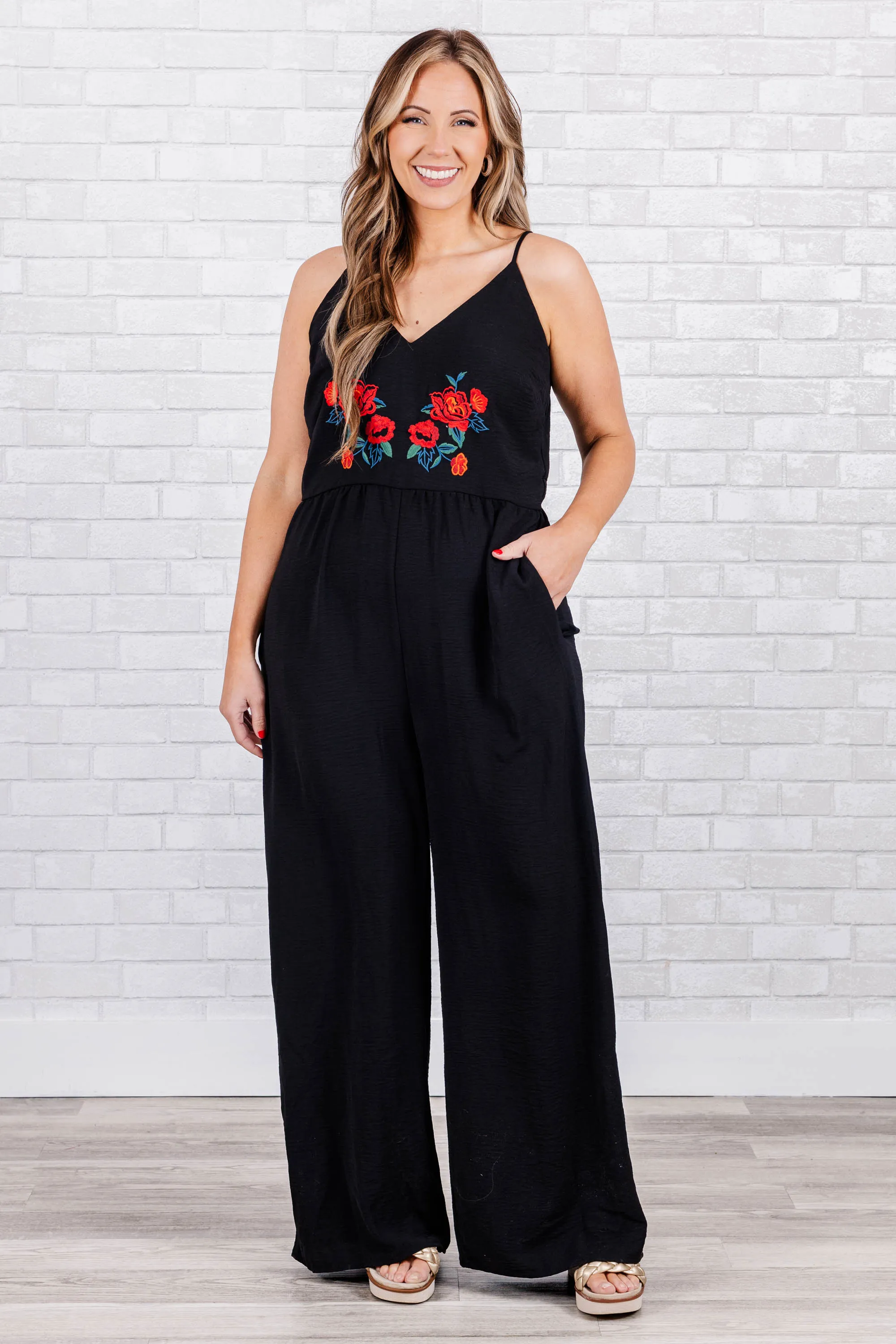 Be Kind Jumpsuit, Black