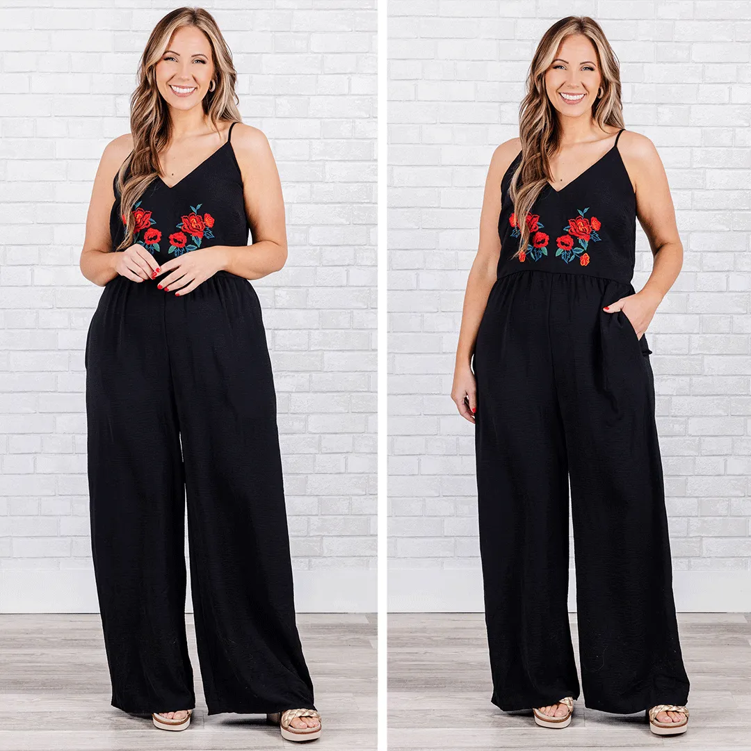 Be Kind Jumpsuit, Black