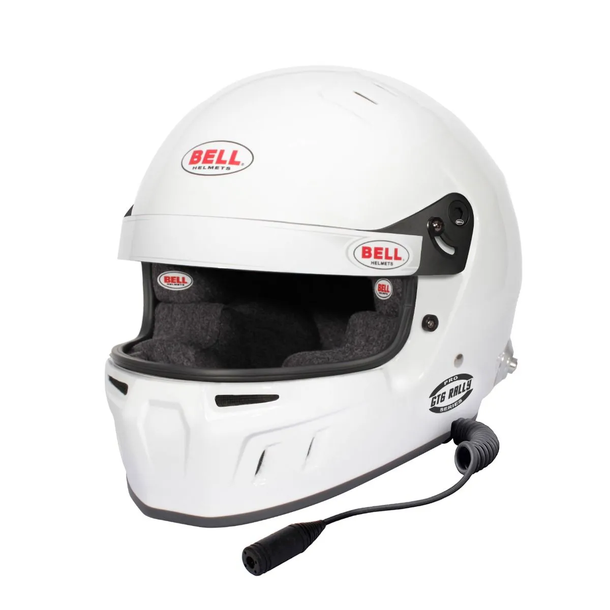 BELL 1341065 RALLY Racing helmet full face GT6 HANS FIA8859/SA2020, white, size 58 (7 1/4)