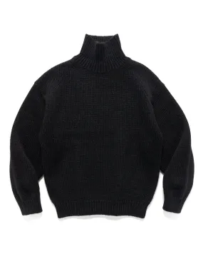 Blueface Low Gauge Turtle Neck Black