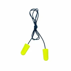 Box - 3M™ EARsoft™ Yellow Neon Regular Metal Detectable Corded Ear Plugs (200 Pairs | SLC80 23dB, Class 4)