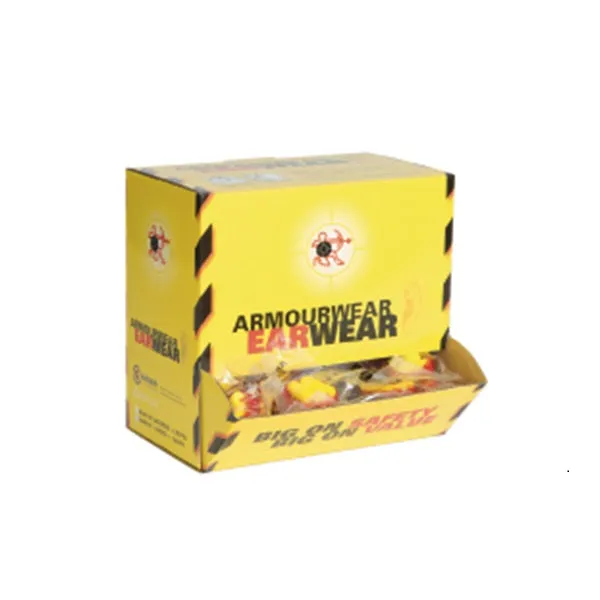 Box - Armourwear™ Corded Foam Ear Plugs (100 Pairs | SLC80 26dB, Class 5)