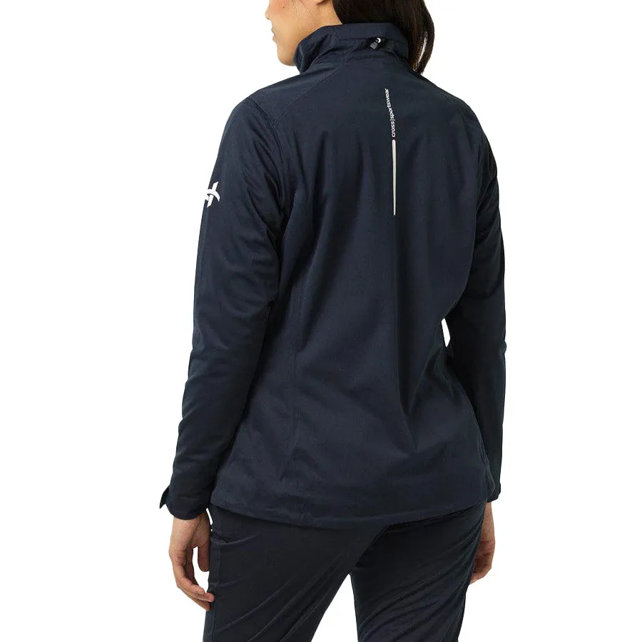 Cross Women's Pro Rain Golf Jacket - Navy