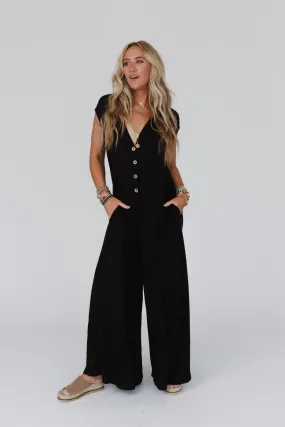 Daphne Jumpsuit - Black