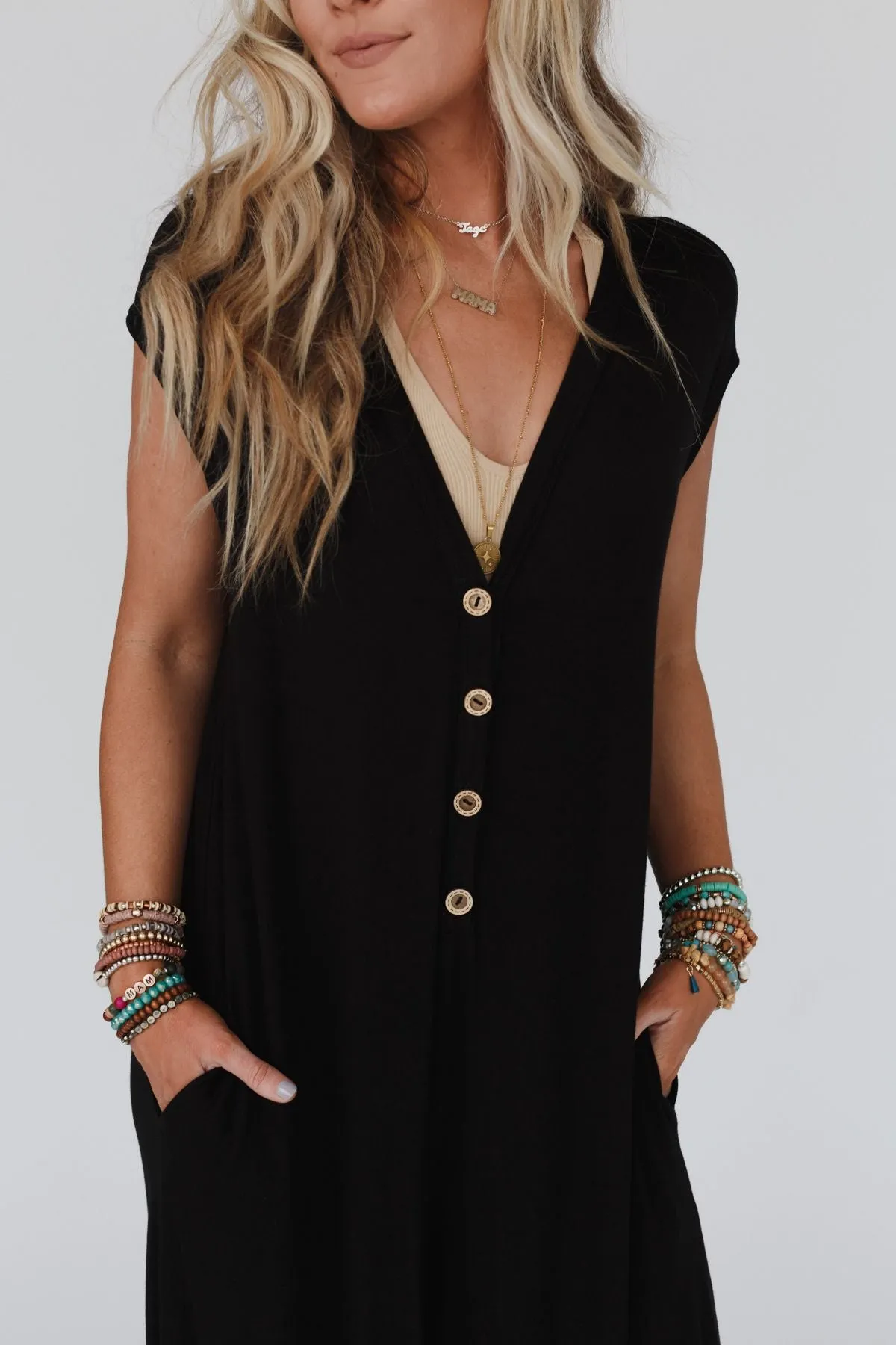 Daphne Jumpsuit - Black