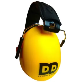 DECIBEL DEFENSE SAFETY EAR MUFF (SAFETY YELLOW)