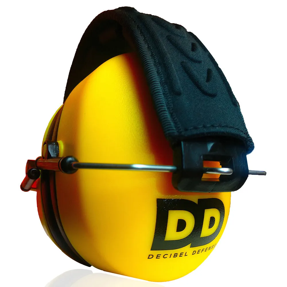 DECIBEL DEFENSE SAFETY EAR MUFF (SAFETY YELLOW)