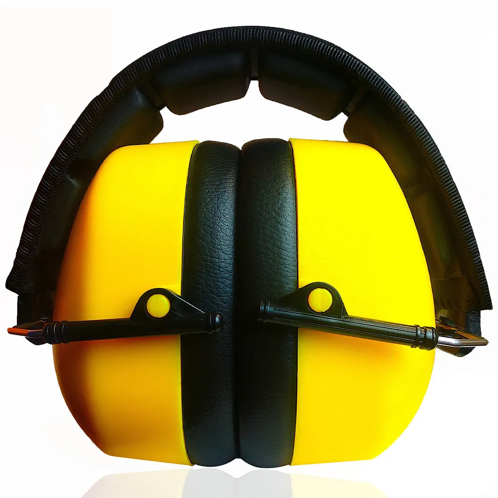 DECIBEL DEFENSE SAFETY EAR MUFF (SAFETY YELLOW)