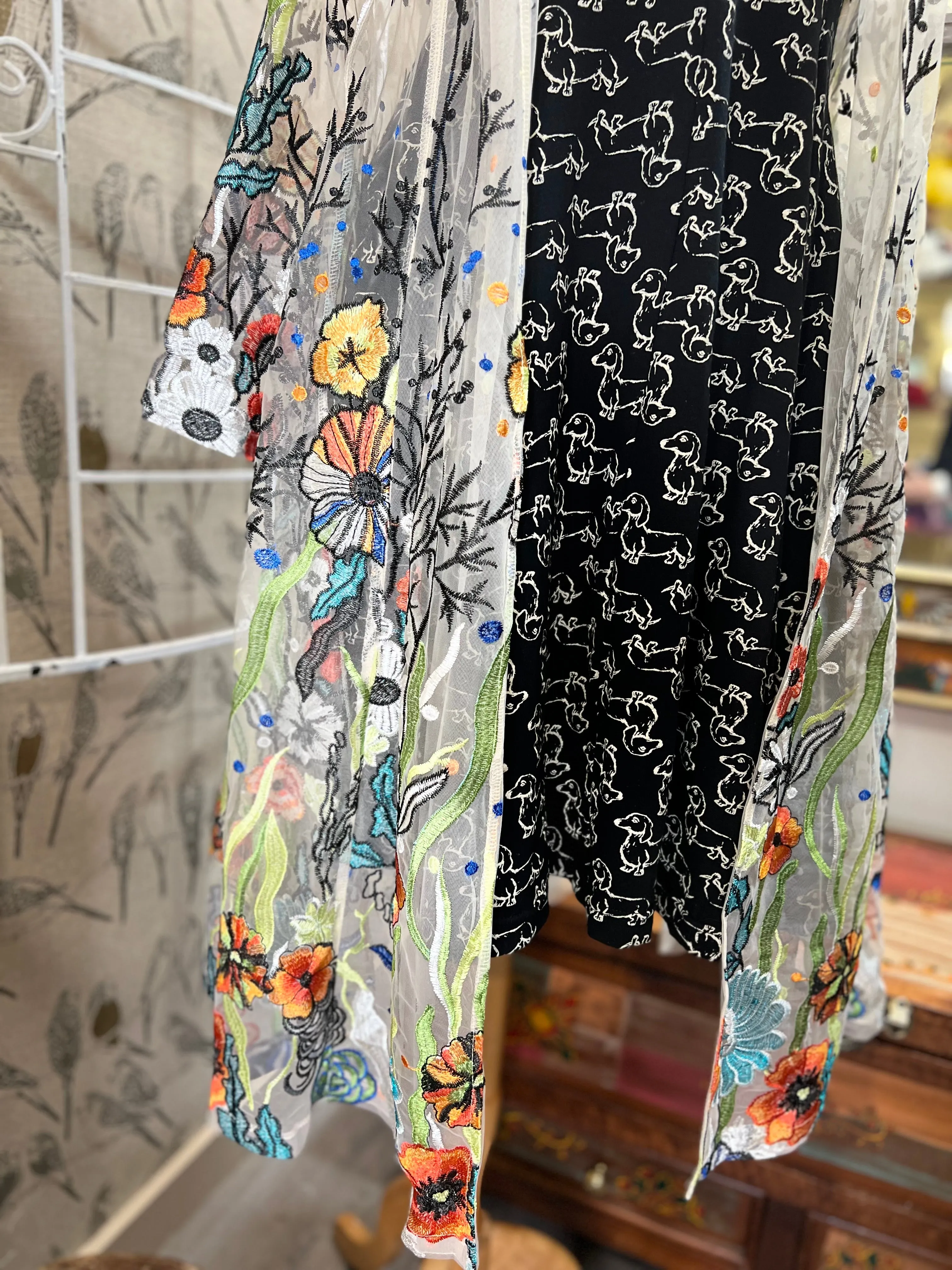 Desired Dress in Dachshund Print by Effie's Heart