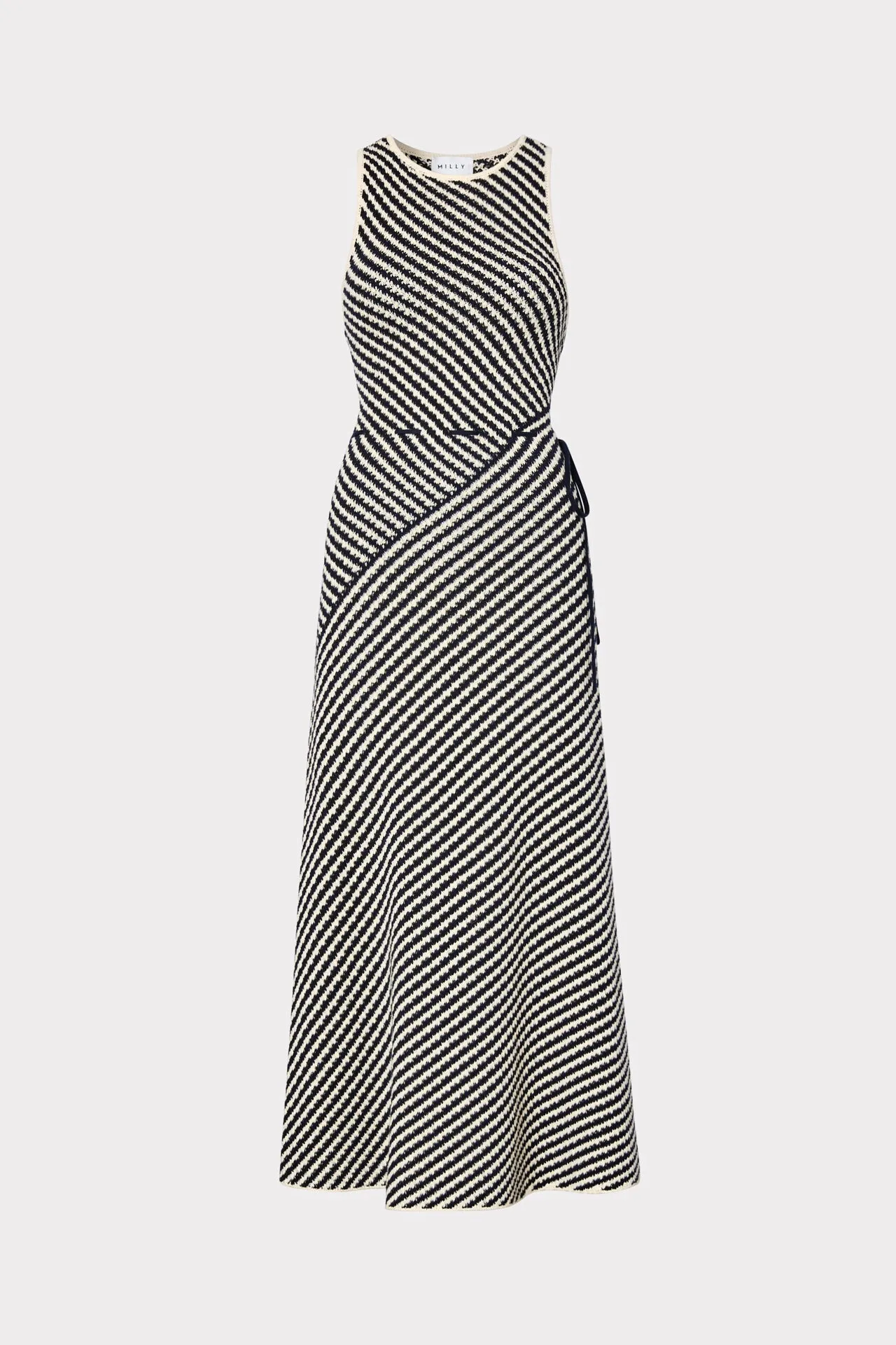 Diagonal Stripe Dress