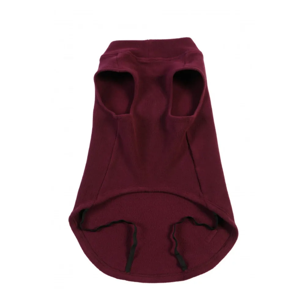 Doodlebone Fleecy Dog Jumper - Burgundy