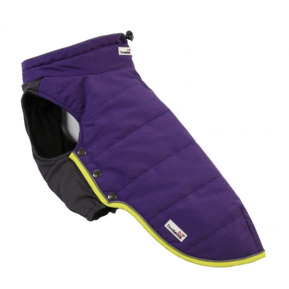 Doodlebone Puffer Dog Coat - Violet