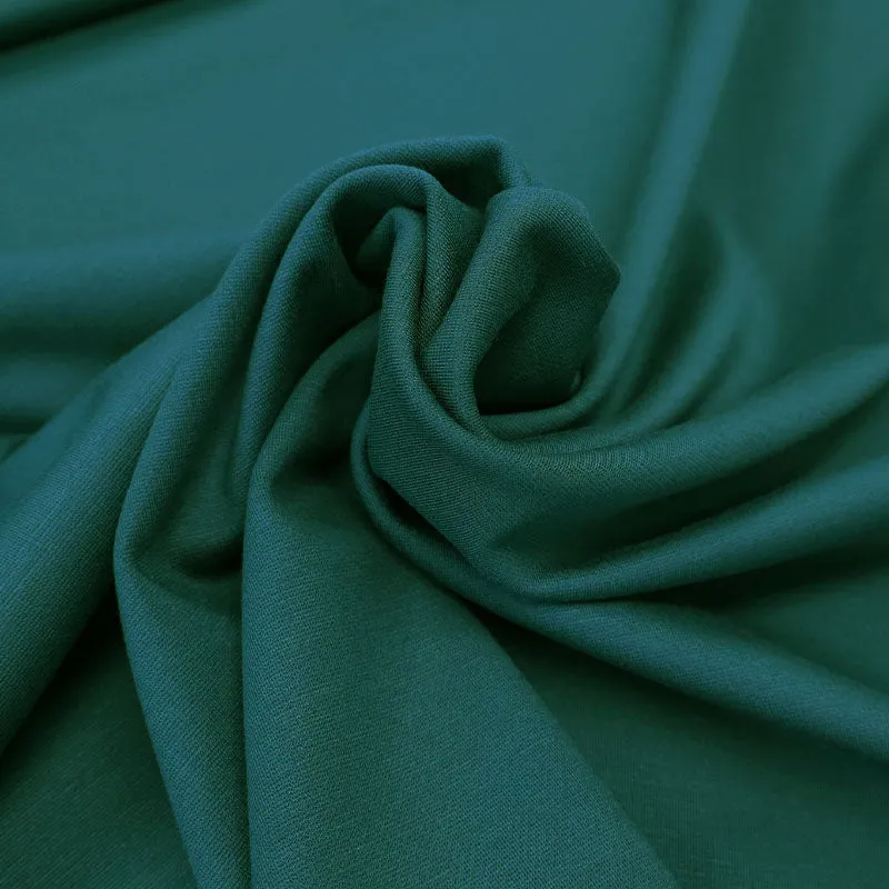 Dressmaking Viscose Elastane - Ponte Roma - Dark Green