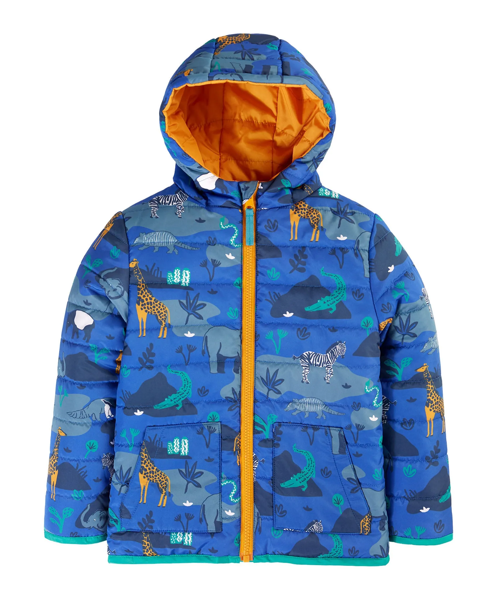 Frugi Reversible Toasty Trail Jacket - Safari Camo