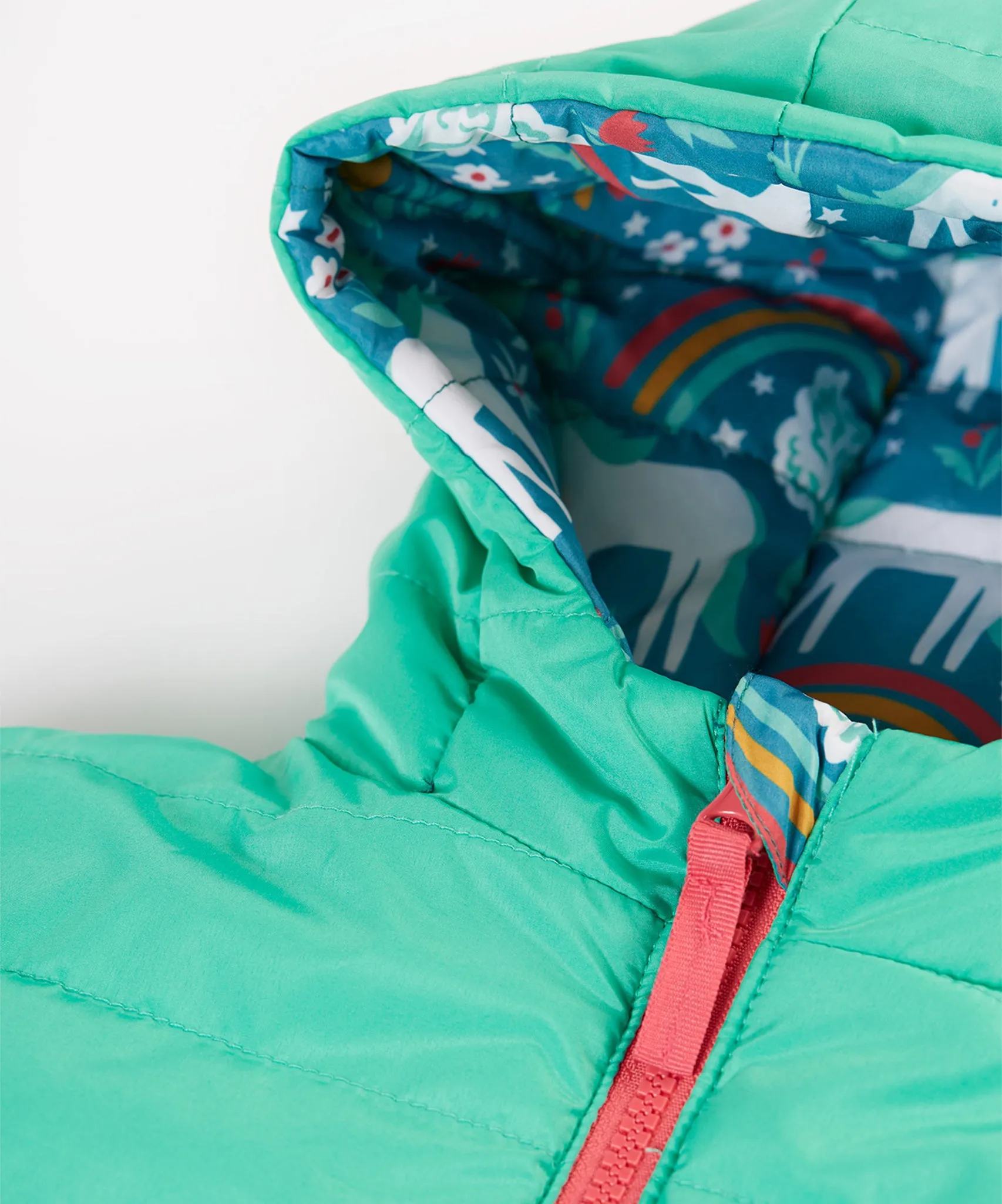 Frugi Reversible Toasty Trail Jacket - Wild Horses