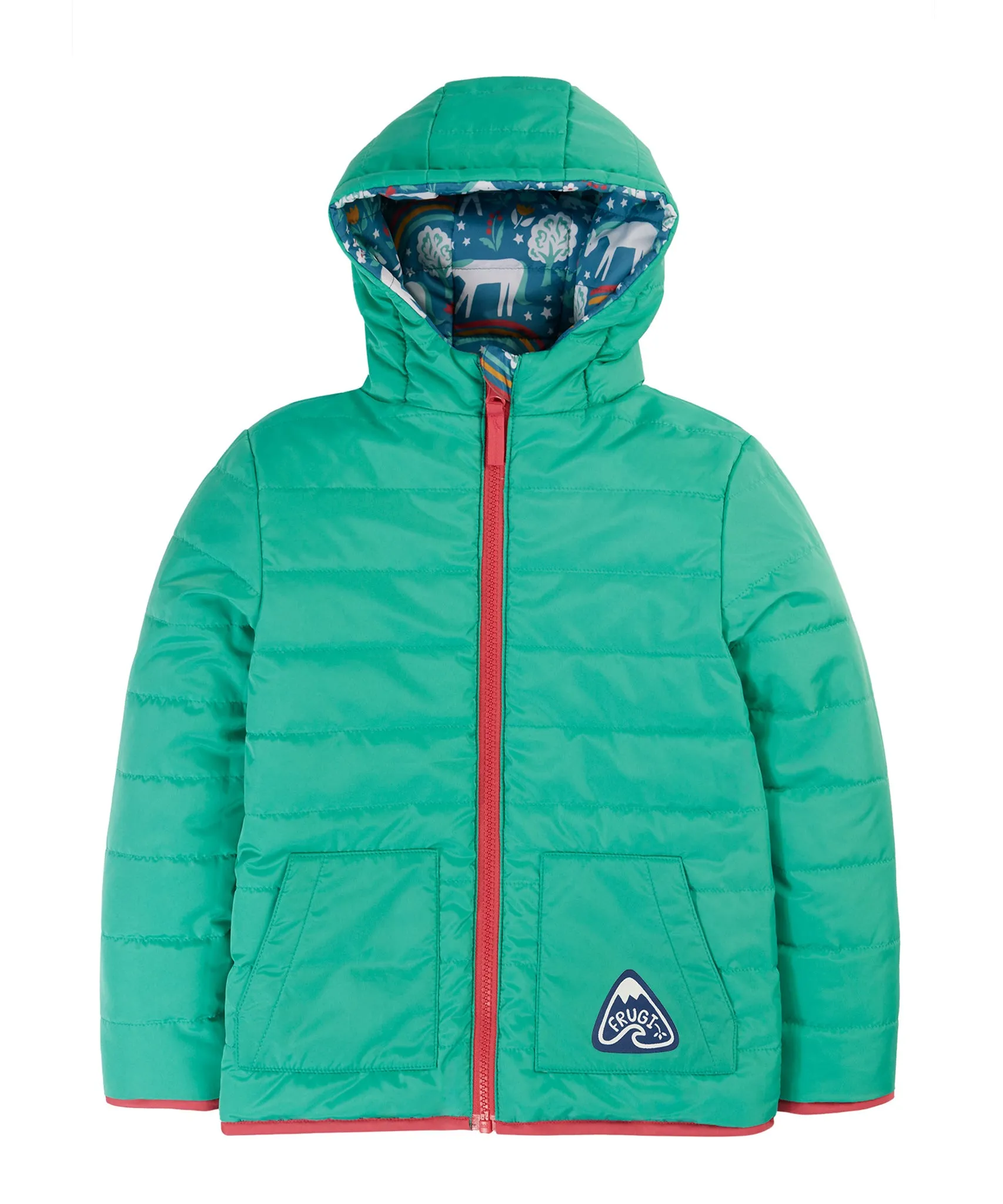 Frugi Reversible Toasty Trail Jacket - Wild Horses