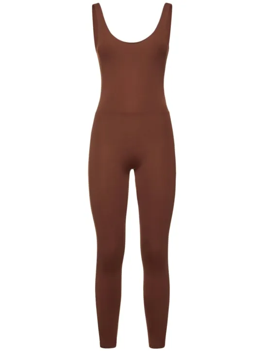 Girlfriend Collective   The Scoop Back seamless unitard jumpsuit 