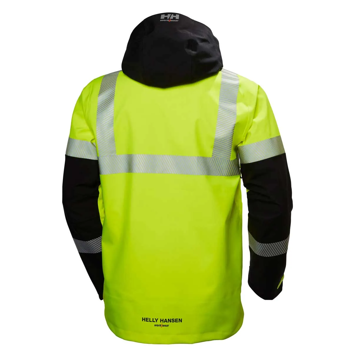 Helly Hansen ICU Hi Vis 3 Layer Waterproof Shell Jacket