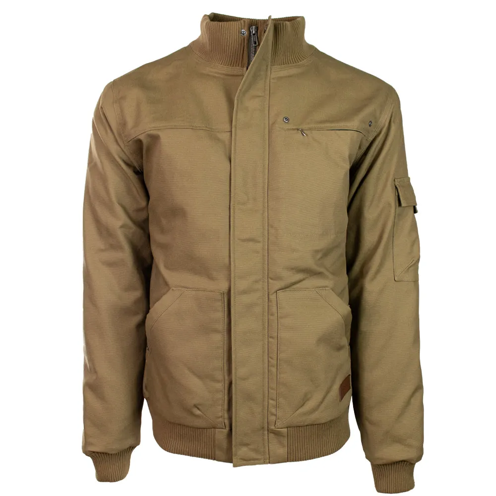 Hooey Men's "Cargo Jacket" Tan w/ Aztec Pattern Lining (HJ096TN)