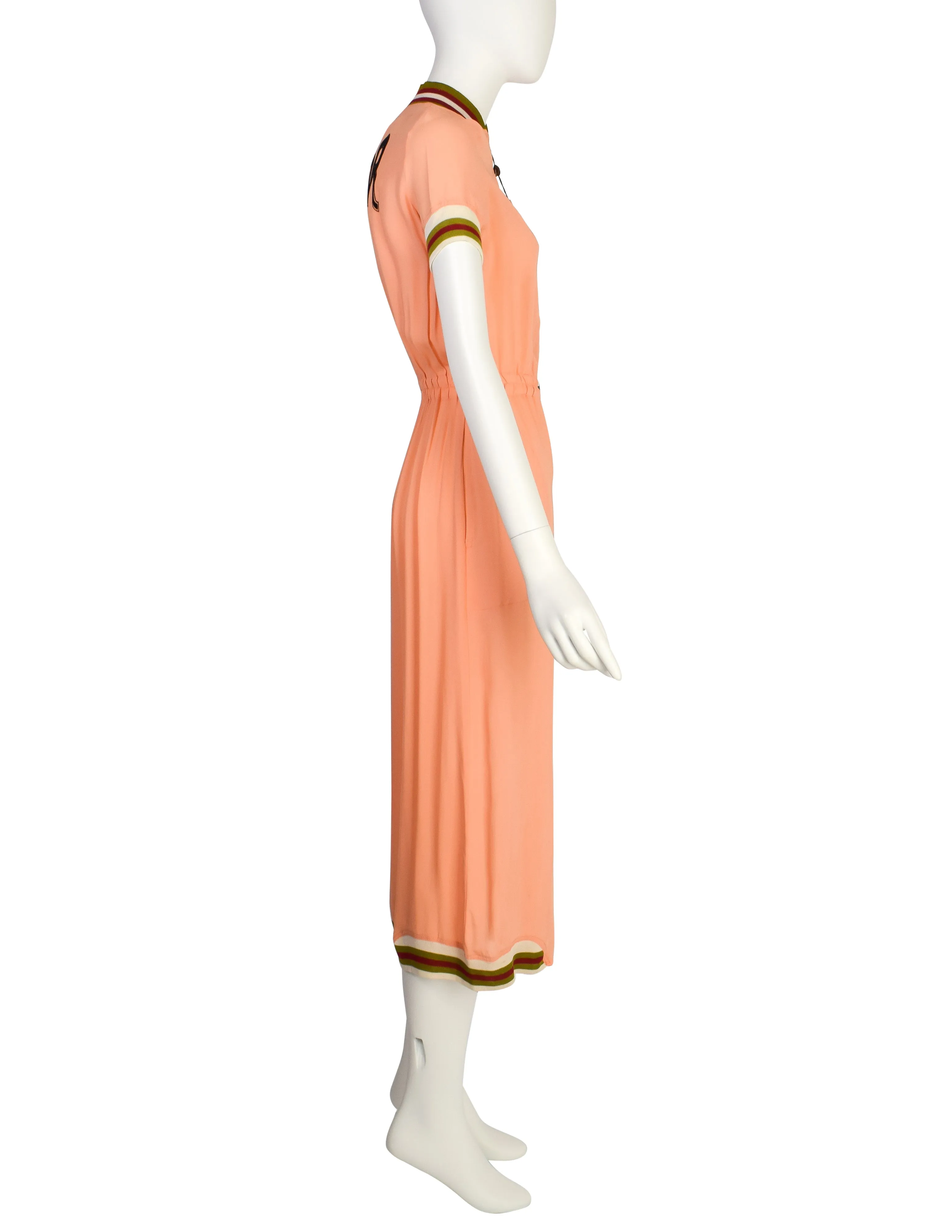 Jean Paul Gaultier Vintage SS 1990 'Junior Gaultier' Peach Jumpsuit