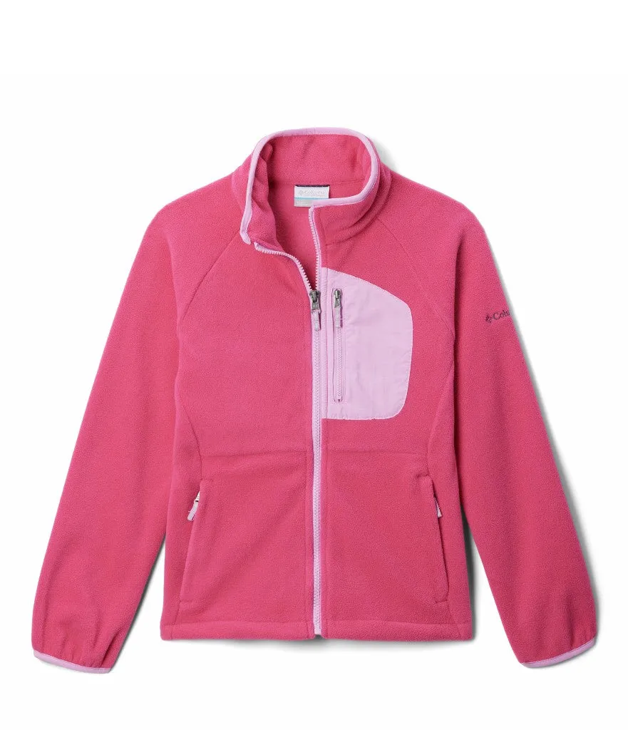 KID'S FAST TREK III FLEECE FULL ZIP - ULTRA PINK/COSMOS