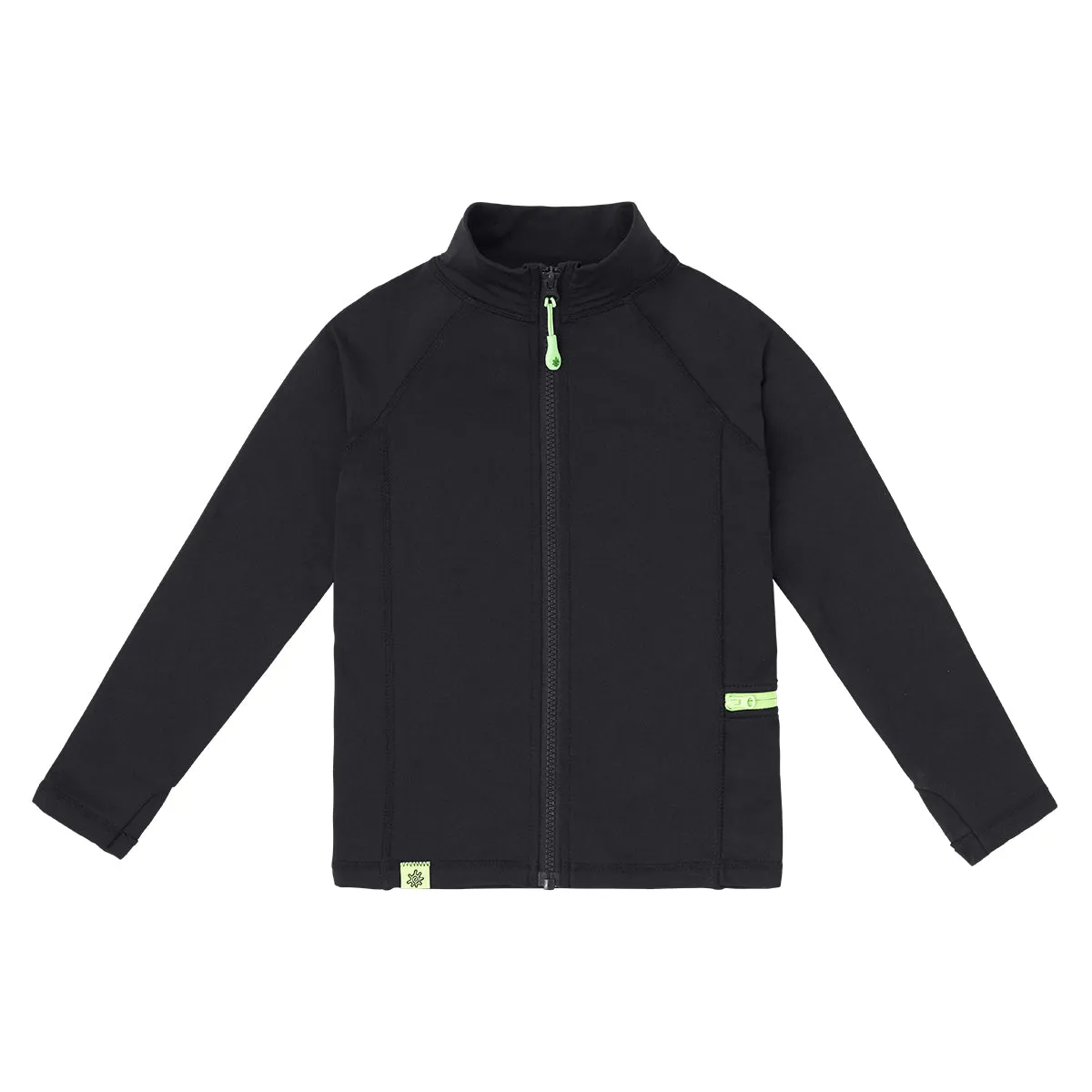 Kid's Long Sleeve Full Zip Active Fleece