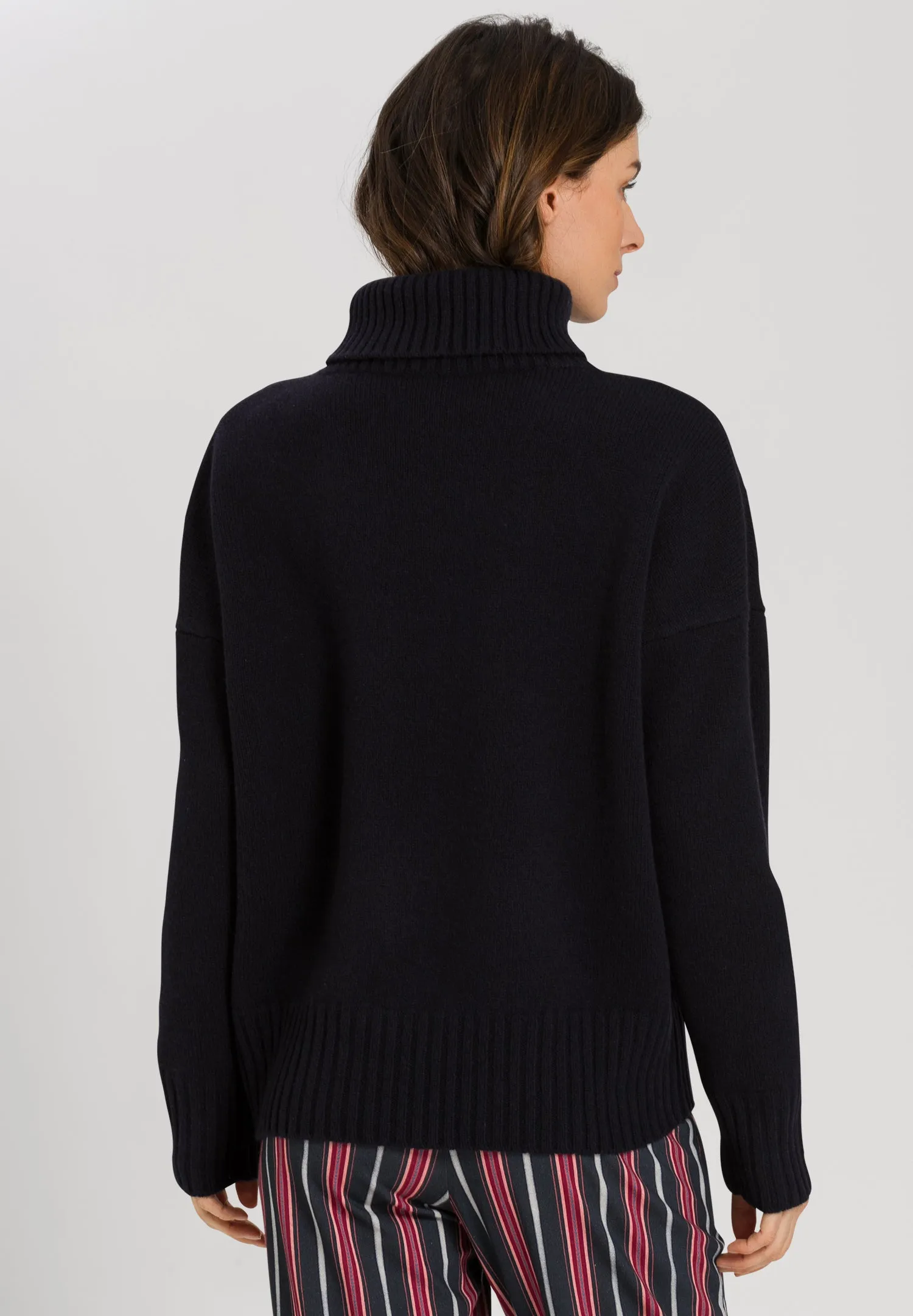 Knits Oversized Wool Turtleneck | Deep Navy 78699-2601