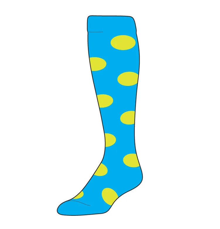 Krazisox Polka Dot Over-the-Calf Socks (LPP)