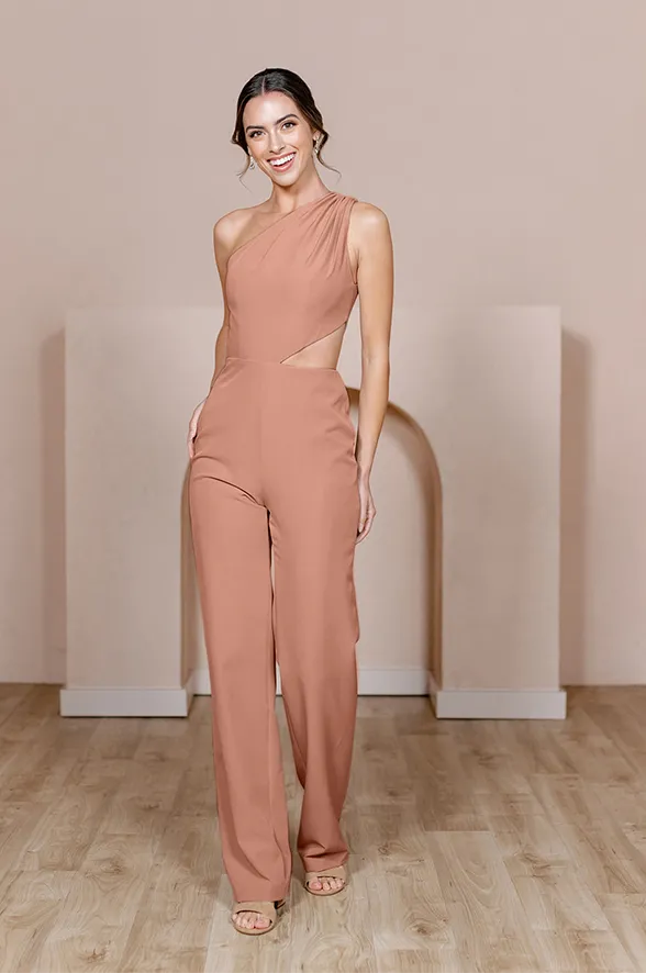 Lennon Crepe Jumpsuit | Made To Order