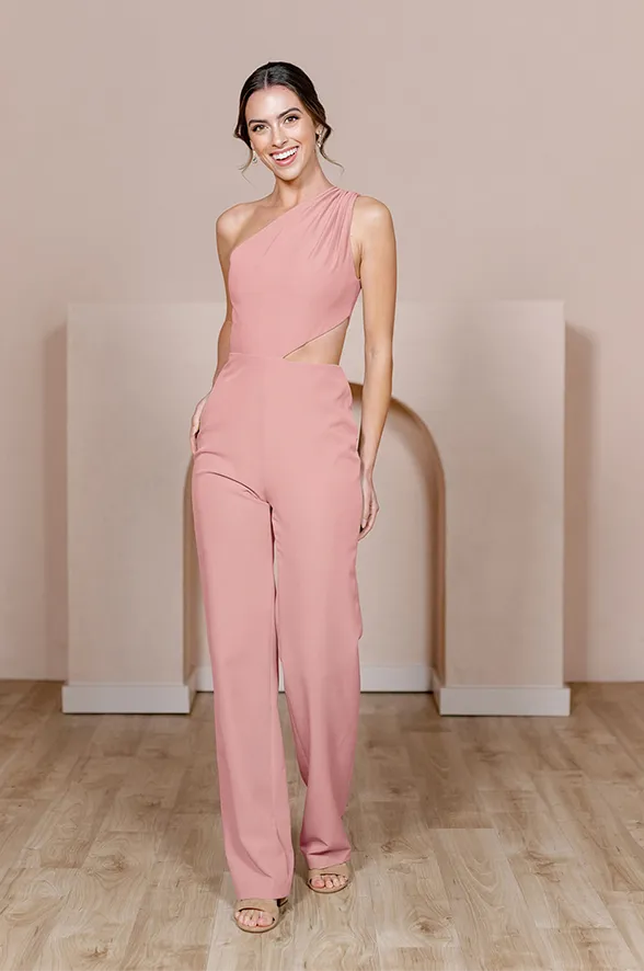 Lennon Crepe Jumpsuit | Made To Order