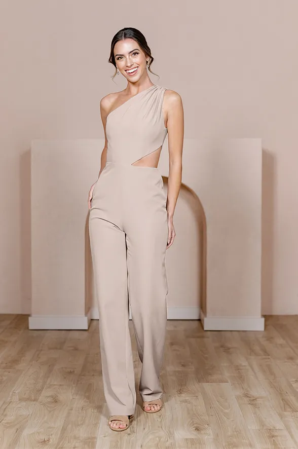 Lennon Crepe Jumpsuit | Made To Order