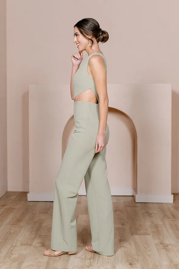 Lennon Crepe Jumpsuit | Made To Order