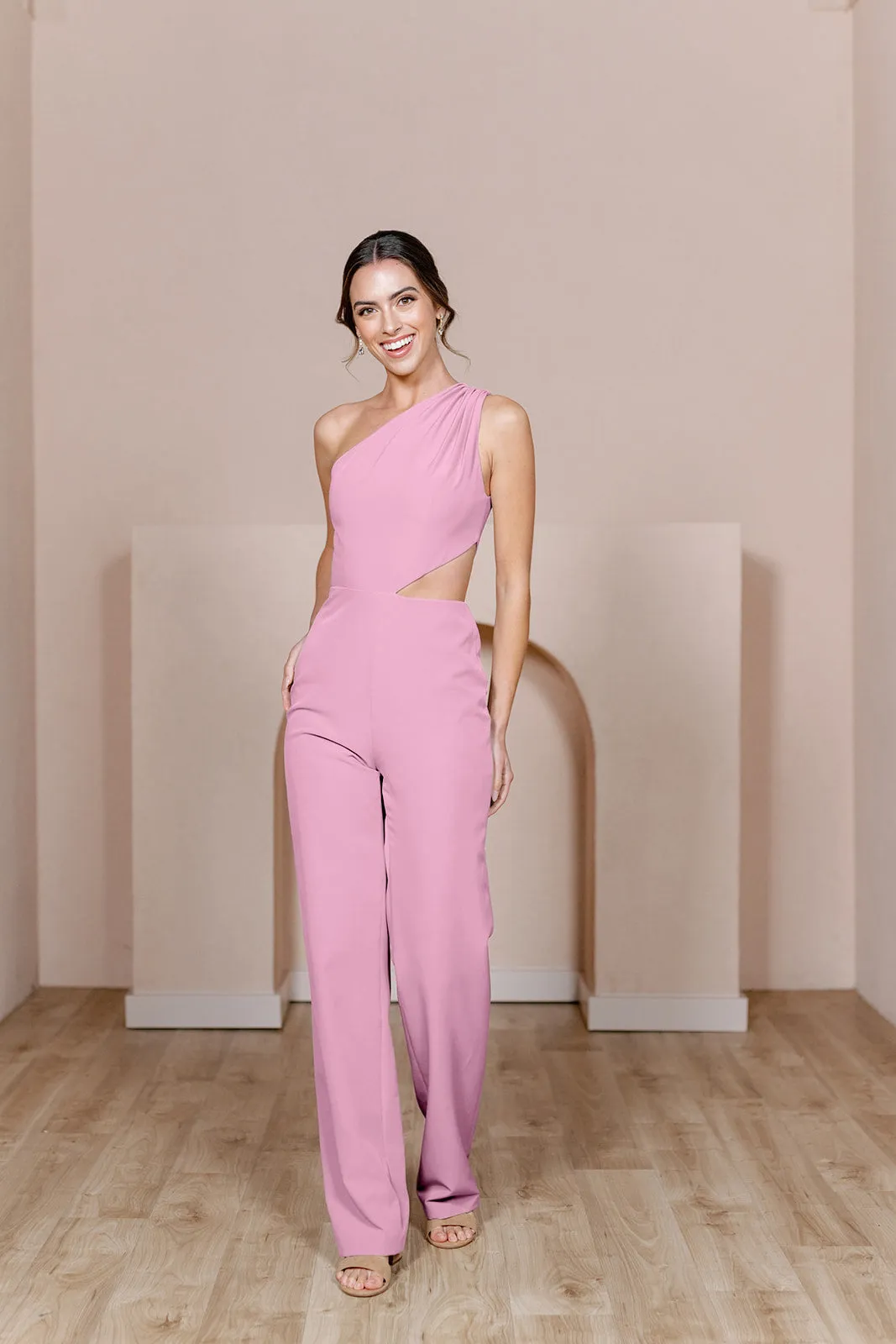 Lennon Crepe Jumpsuit | Made To Order