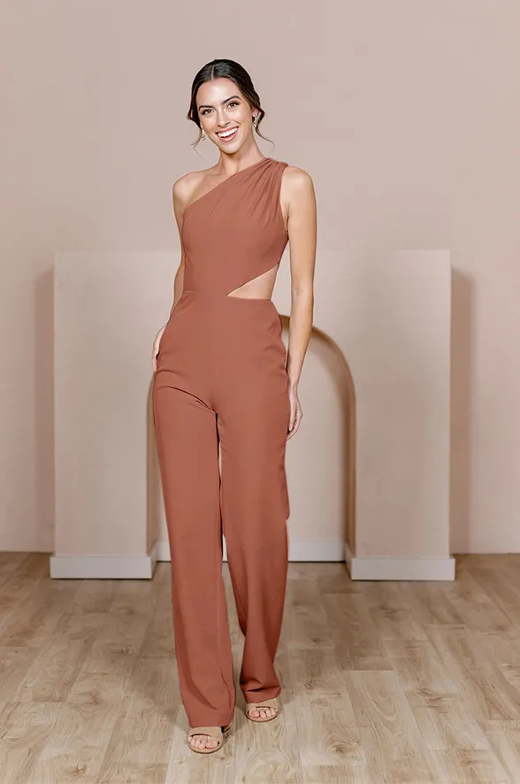 Lennon Crepe Jumpsuit | Made To Order