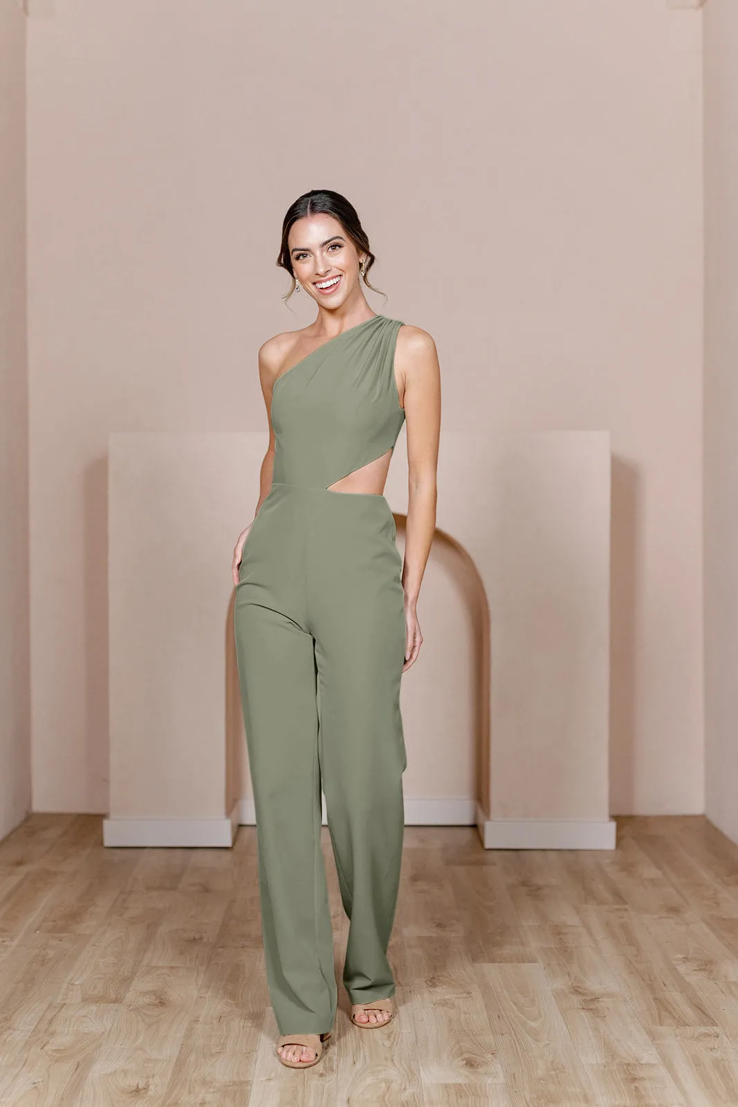 Lennon Crepe Jumpsuit | Made To Order