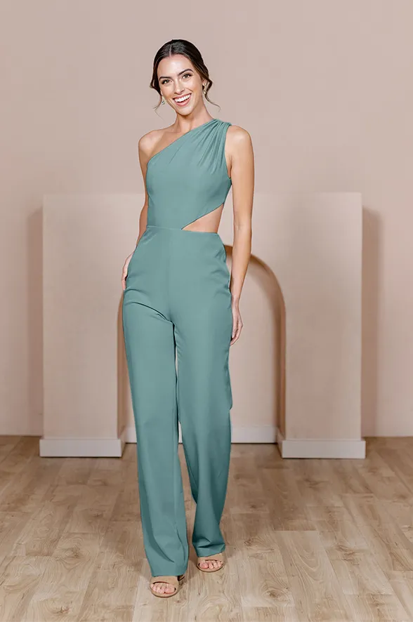 Lennon Crepe Jumpsuit | Made To Order