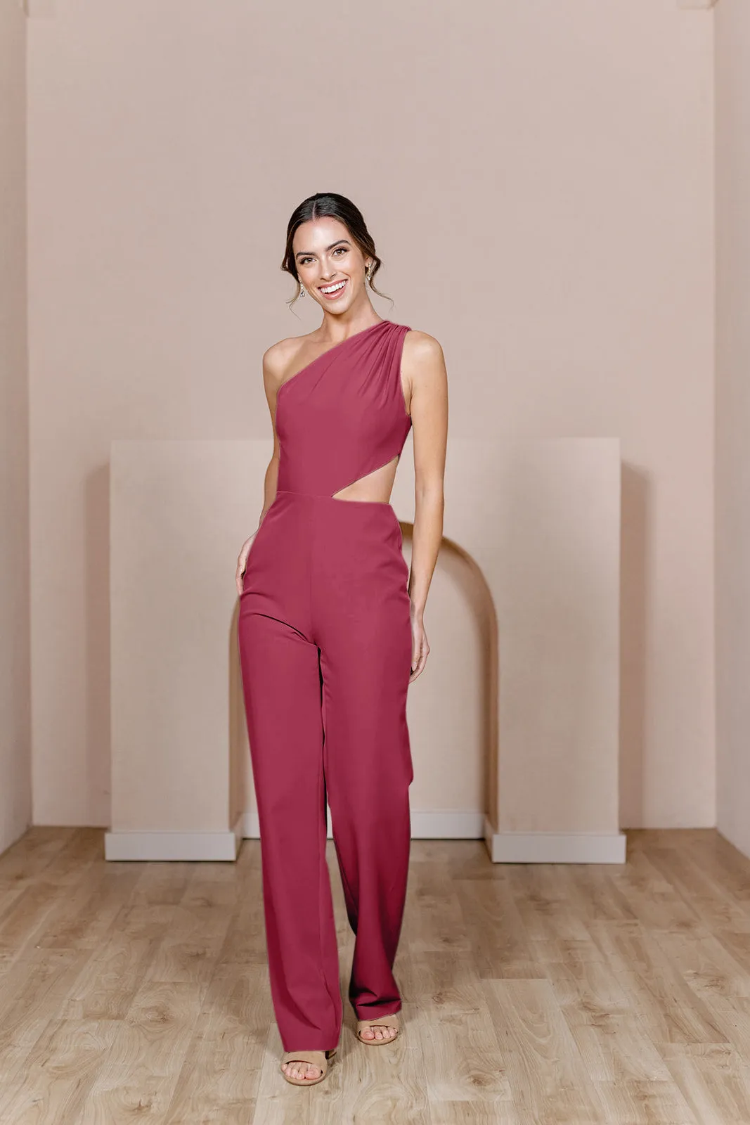 Lennon Crepe Jumpsuit | Made To Order