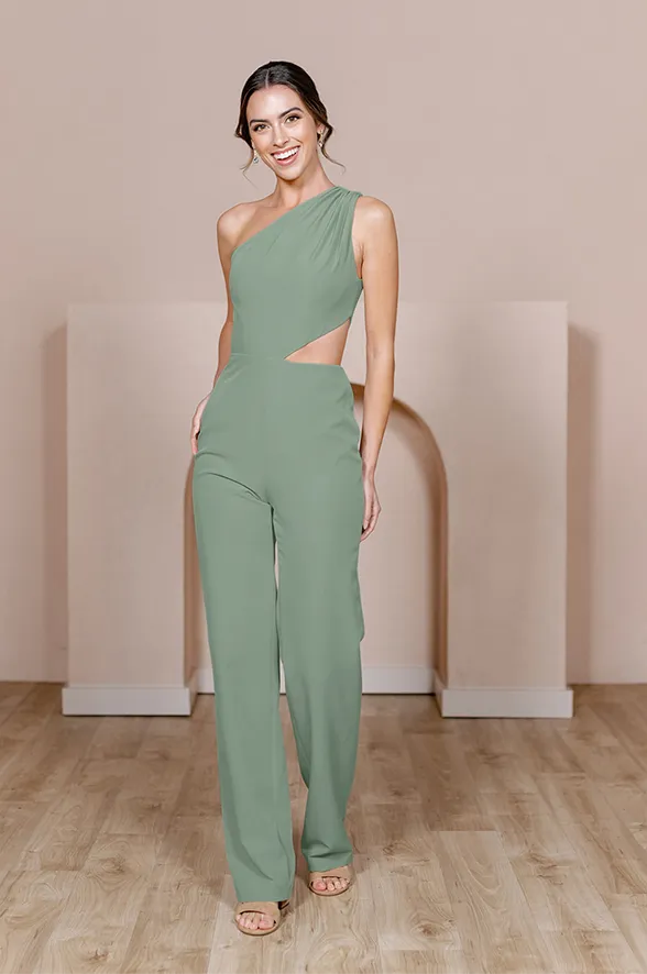 Lennon Crepe Jumpsuit | Made To Order