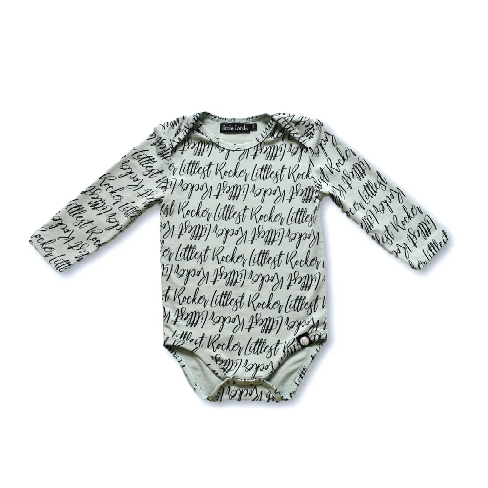 Little Lords Littlest Rocker Baby Bodysuit