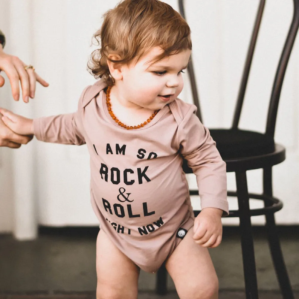 Little Lords Rock and Roll Baby Bodysuit