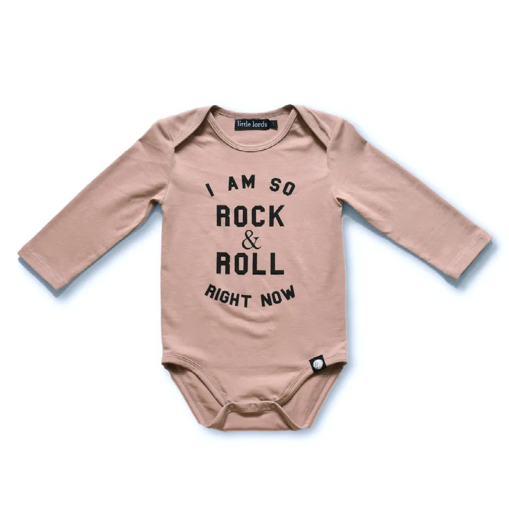 Little Lords Rock and Roll Baby Bodysuit