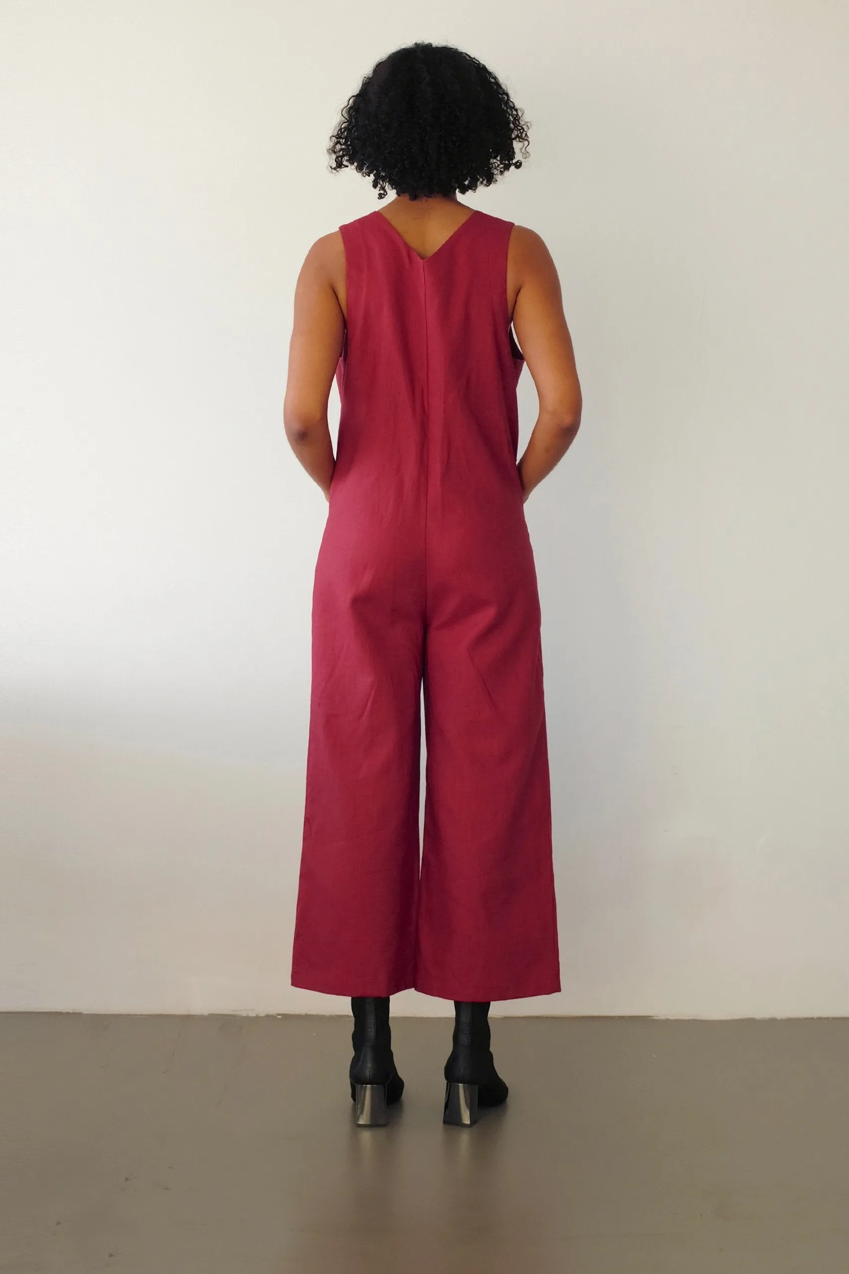 Lou jumpsuit - terracotta by Pina Studio